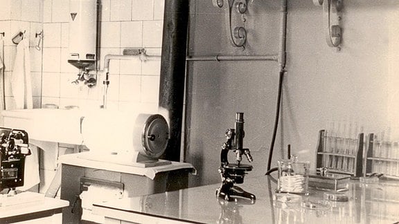 Labor im Kreiskrankenhaus Mühlhausen