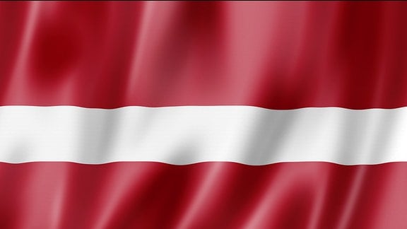 Flagge von Lettland.