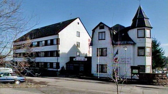 das Hotel "Sakura" in Oberhof