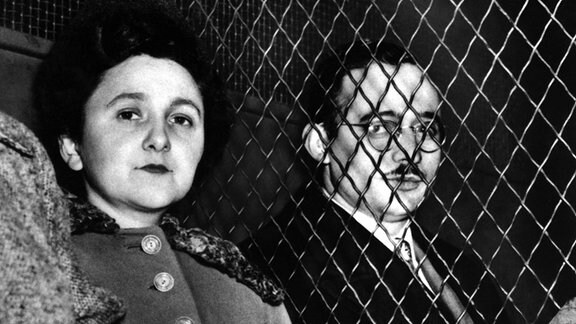 EIn Porträt von Ethel und Julius Rosenberg