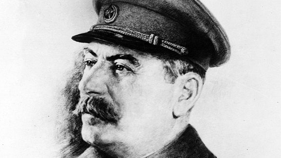 Stalin als Oberbefehlshaber der Roten Armee.
