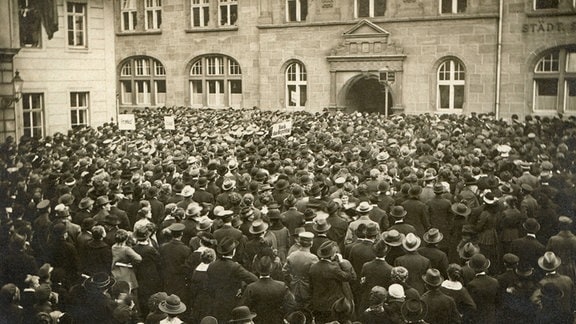 Demonstration in Gera 1919