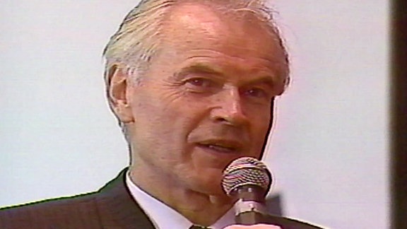 Wahlsendung zur letzten Volkskammerwahl DDR 1990, Hans Modrow