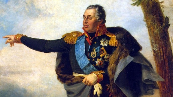 Gemälde - Marschall Michail Illarionowich Fürst Kutusow