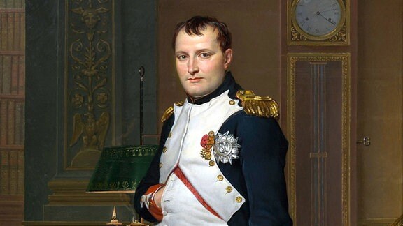 Gemälde - Portrait - Napoleon Bonaparte, Kaiser der Franzosen.