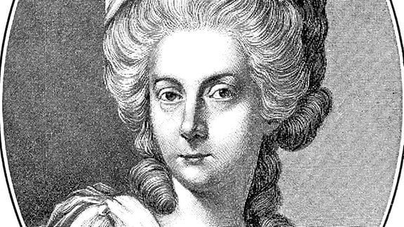 Portrait von Anna Amalia von Braunschweig-Wolfenbüttel, Herzogin von Sachsen-Weimar-Eisenach