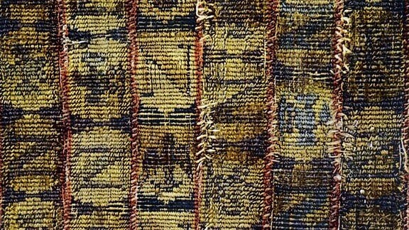 Detailfoto des Napoleon-Teppichs