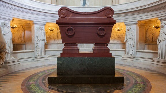 Sarkophag von Napoleon im Invalidendom Paris