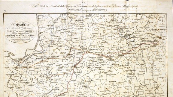 Eine historische Karte 
