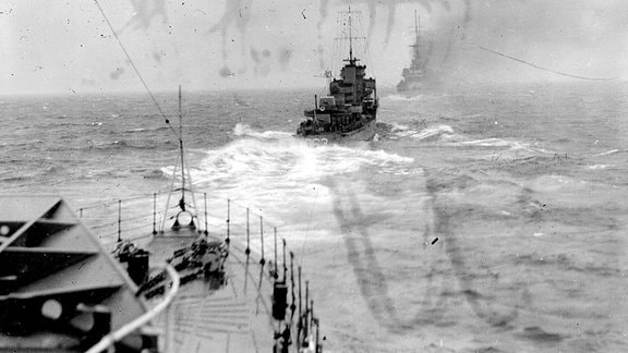 Zerstörer-Konvoi der Royal Navy
