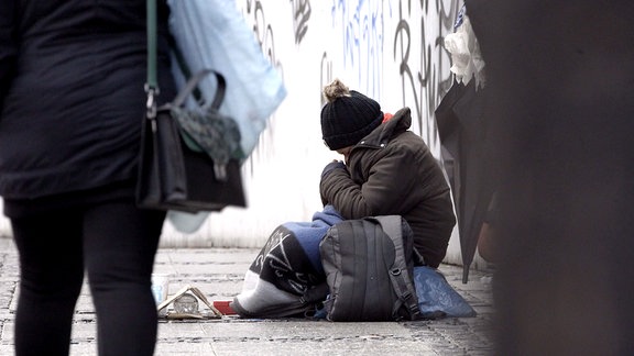 Obdachlose Polen