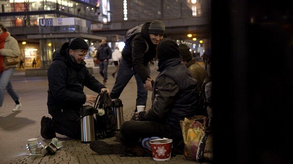Obdachlose Polen