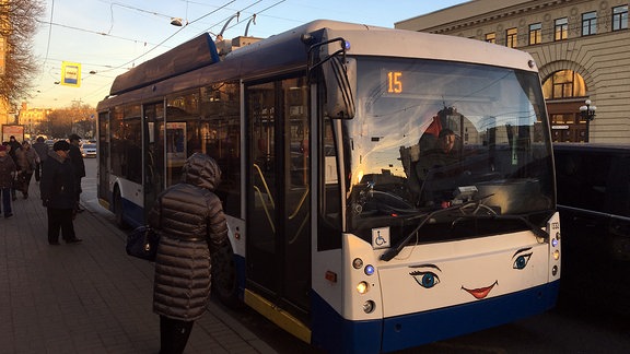Verkehrsmittel in Petersburg