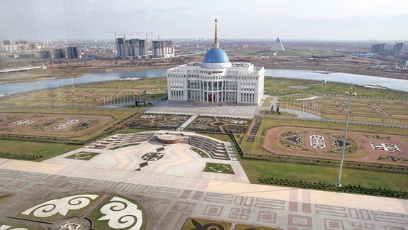 Präsidentenpalast in Astana , Kasachstan.