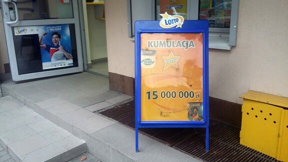 Lotto-Aufstellerin Polen