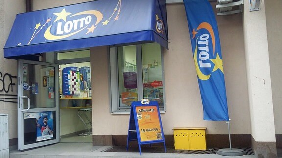 Lotto-Laden in Polen