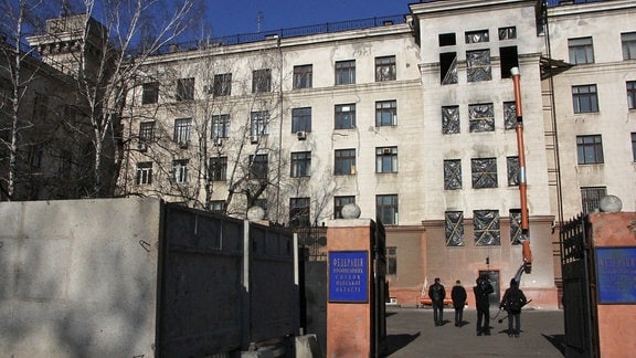 Das ehemalige Gewerkschaftshaus in Odessa