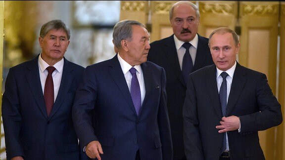Gipfeltreffen der Eurasischen Wirtschaftsunion in Moskau.