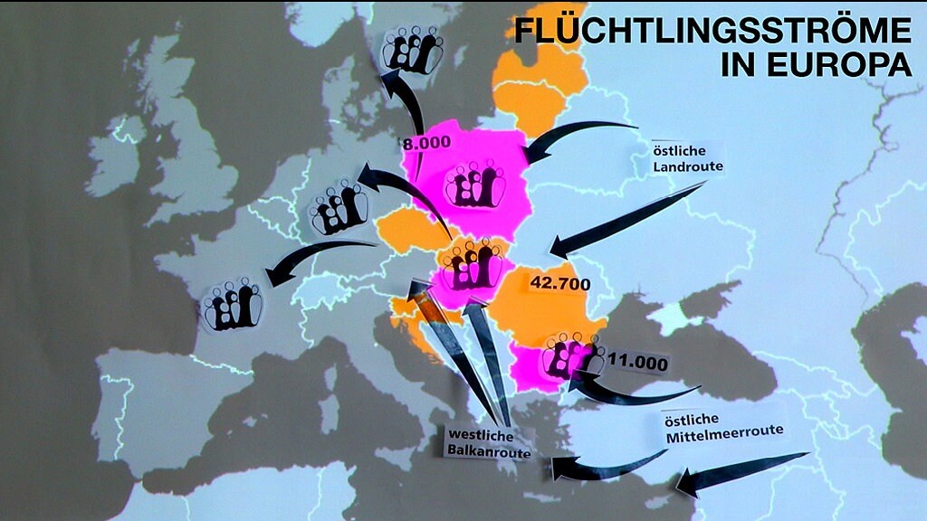 Auf Welchen Routen Fluchtlinge In Die Eu Kommen Mdr De