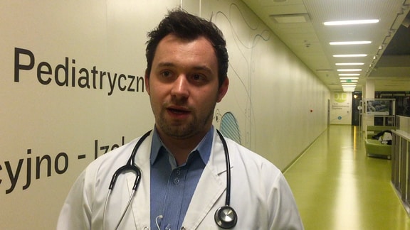 Kinderarzt Daniel Luszczewski