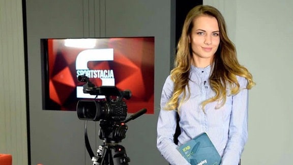 Polnische Fußballschiedsrichterin Karolina Bojar