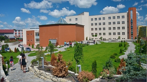 Blick in die Ausbildungsräume der Iuliu Hatieganu-Universität  (UMF) in Cluj Napoca