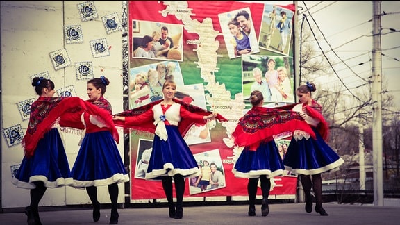 Folkloretanzgruppe in Tiraspol