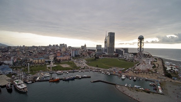 Blick auf Batumi