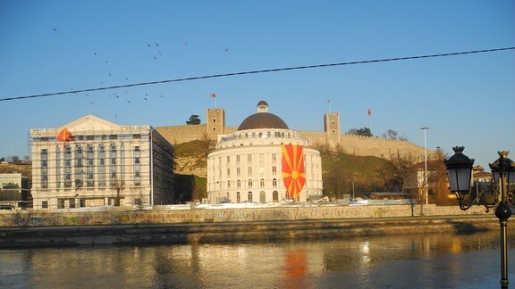 Skopje in Mazedonien