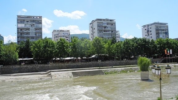 Skopje in Mazedonien