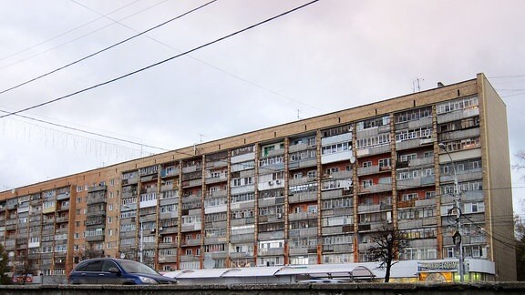 Russische Wohnhäuser