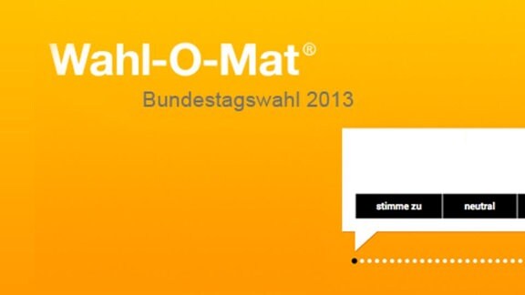 Wahl-O-Mat zur Bundestagswahl 2013