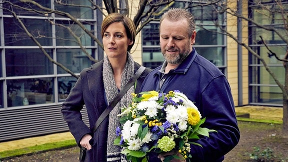 Susanne Scholz (Dorothea Arnold) und Jörg Frost (Felix Vörtler)