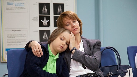 Kilian mit seiner Mutter