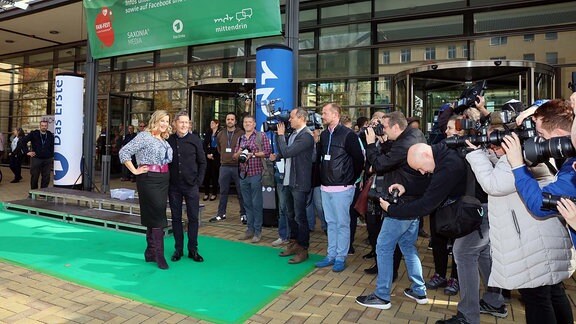 IaF-Fanfest Ankunft Schauspieler