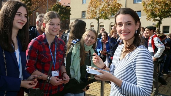 IaF-Fanfest Ankunft Schauspieler