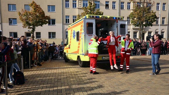 IaF-Fanfest Ankunft Schauspieler