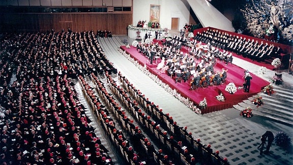 Vatikan-Besuch von MDR-Rundfunkchor und MDR-Sinfonieorchester