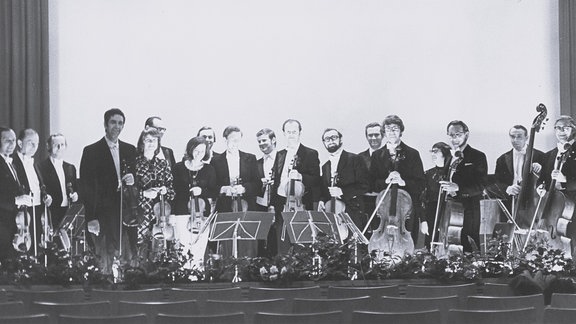 Schwarz-Weiß-Foto Collegium Musicum