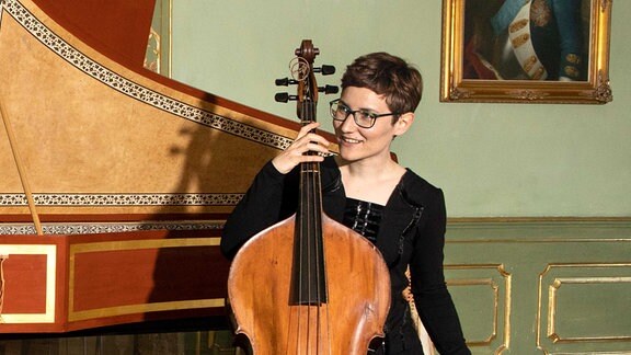 Cellistin Christine Vogel