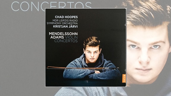 Cover der CD des MDR-Sinfonieorchesters mit Kristjan Järvi und Chad Hoopes