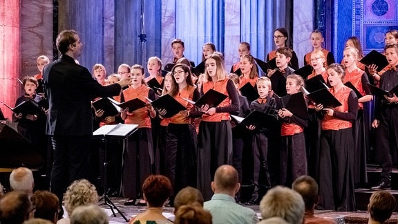 Der MDR-Kinderchor beim Konzert in Görlitz