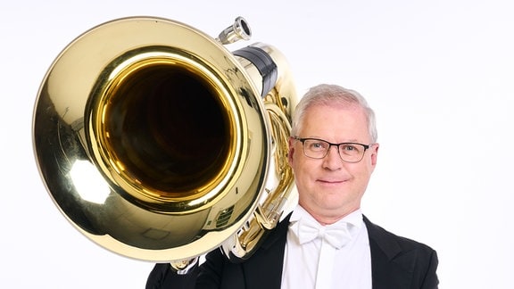 Bernd Angerhöfer, Mitglied im MDR-Sinfonieorchester