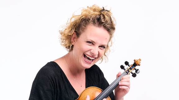 Charlotte Kraemer, Mitglied im MDR-Sinfonieorchester
