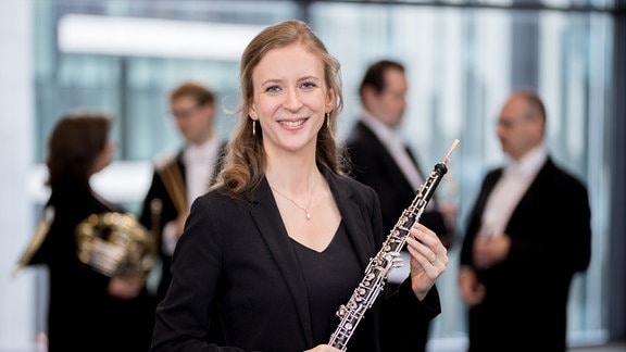 Leonie Dessauer, Mitglied im MDR-Sinfonieorchester