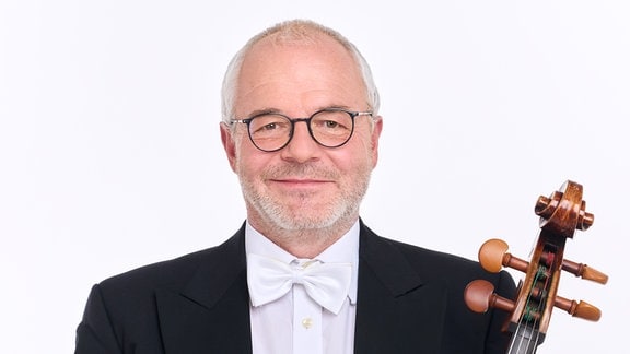 Michael Pfaender, Mitglied im MDR-Sinfonieorchester