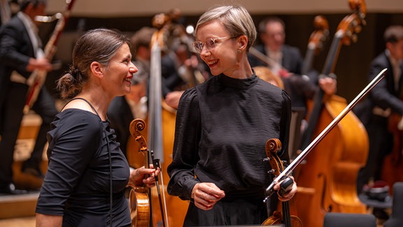 Das MDR-Sinfonieorchester spielt im Leipziger Gewandhaus das Eröffnungskonzert der MDR-Konzertsaison 2024/25