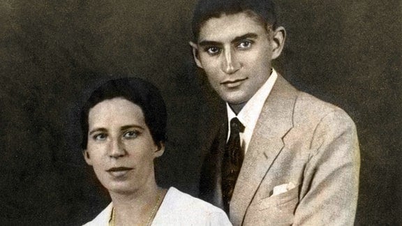 Franz Kafka und Felice Bauer, Budapest, Juli 1917