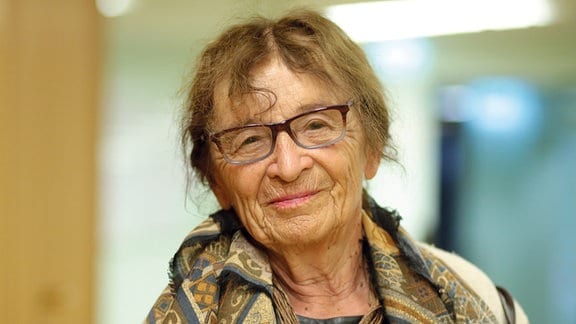 Die ungarische Philosophin Agnes Heller 