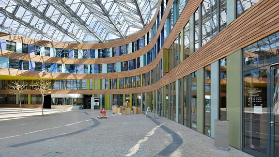 Umweltbundesamt, Eingangsbereich, Dessau-Roßlau